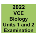 2022 VCE Biology Trial Exam Units 1 and 2